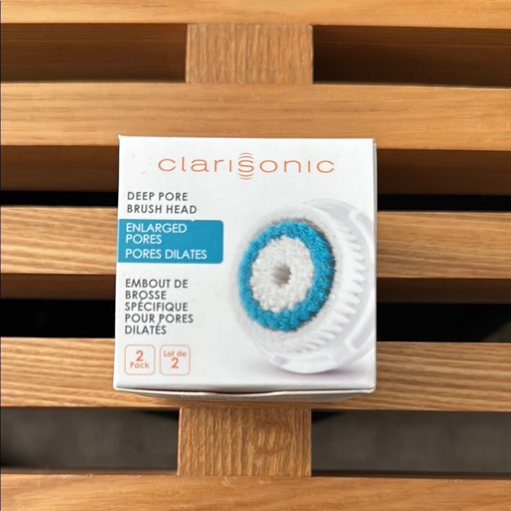Clarisonic Deep Pore Brush Head - 2 Pack